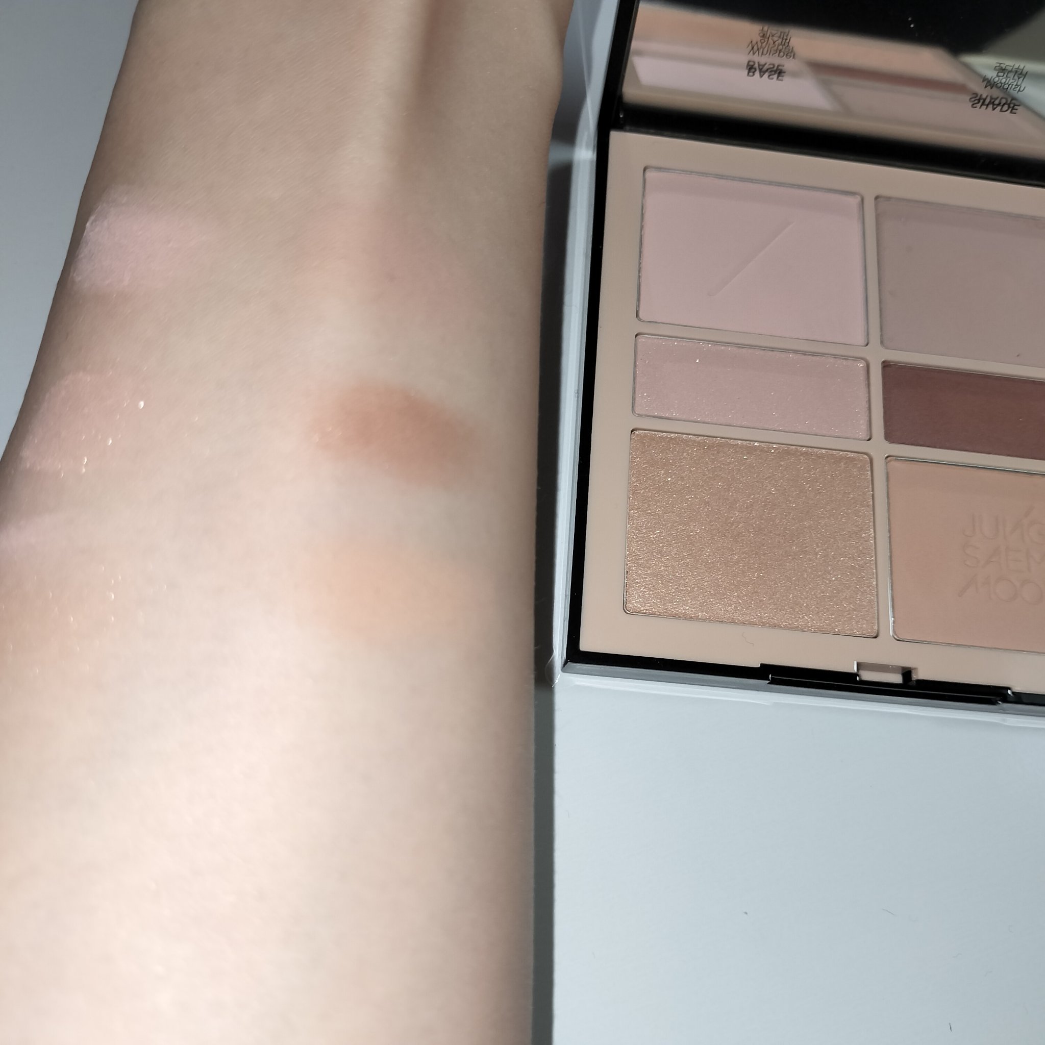 アーティストアイパレット/JUNG SAEM MOOL/アイシャドウパレットを使ったクチコミ（2枚目）