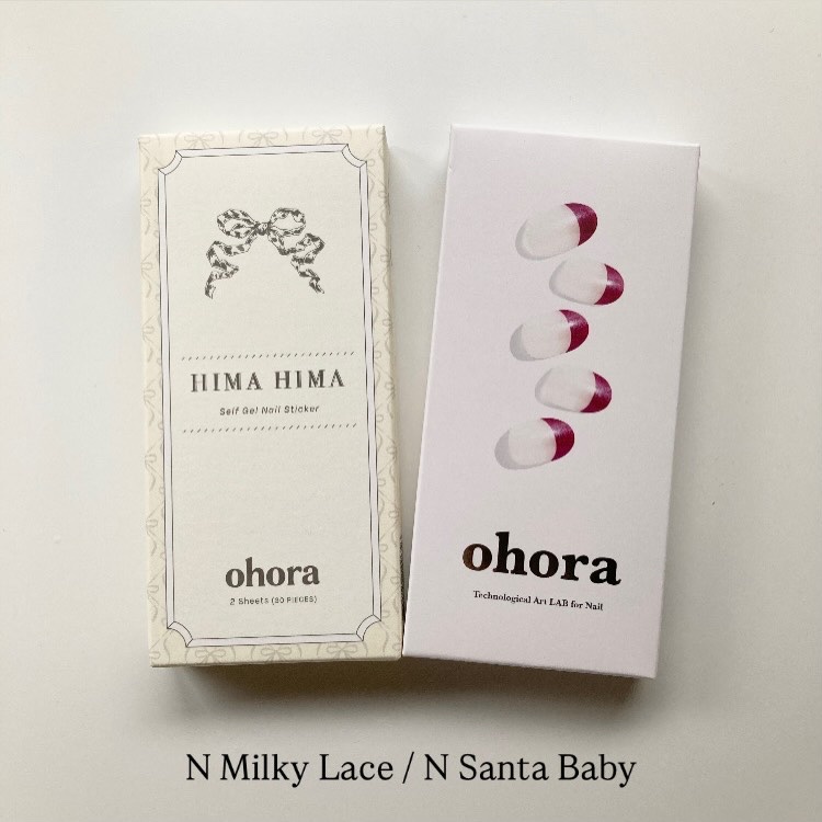 セミキュアジェルネイル（ハンド）/ohora/ネイルシールを使ったクチコミ（2枚目）