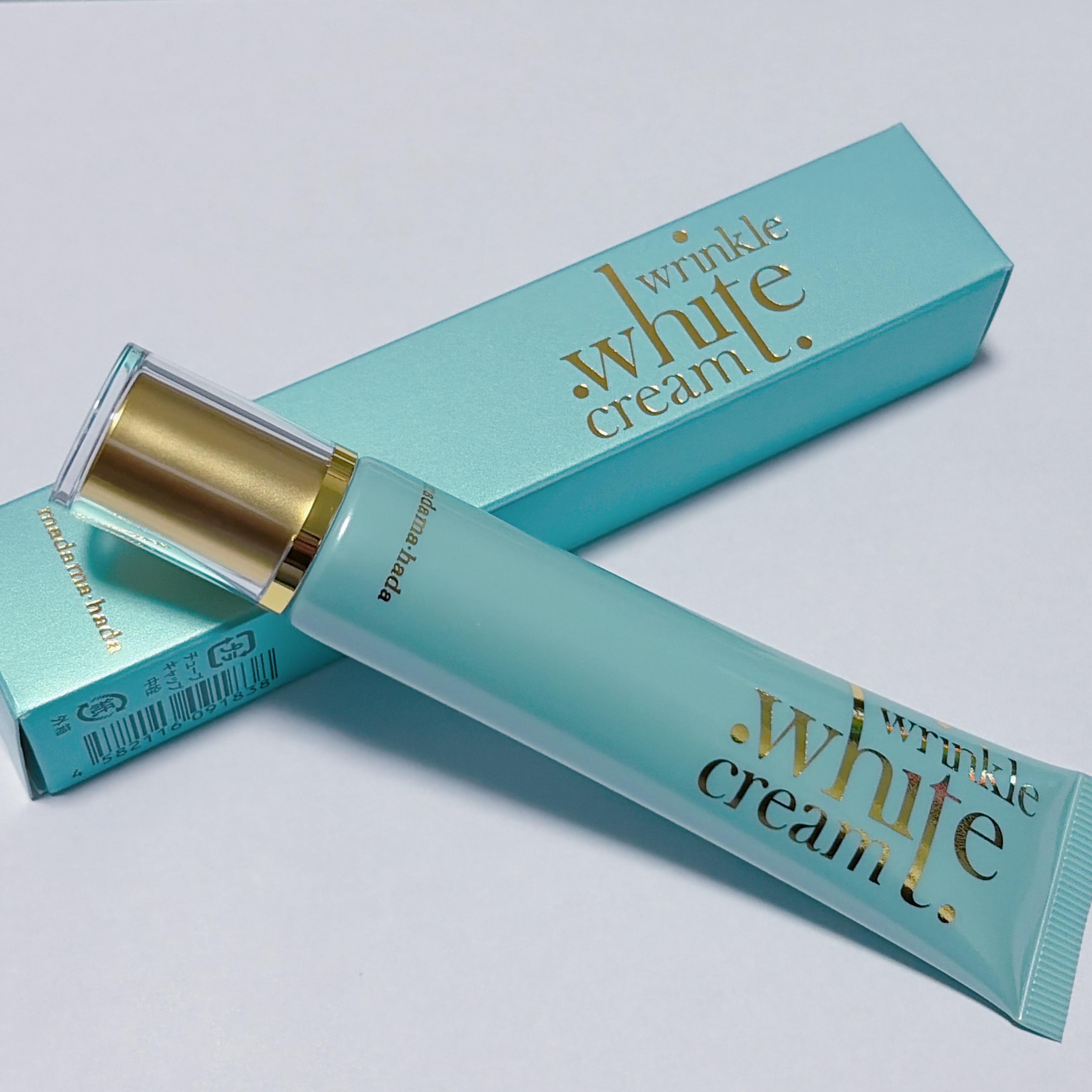 薬用リンクルホワイトクリーム/madama･hada（真珠肌）/フェイスクリームを使ったクチコミ（1枚目）