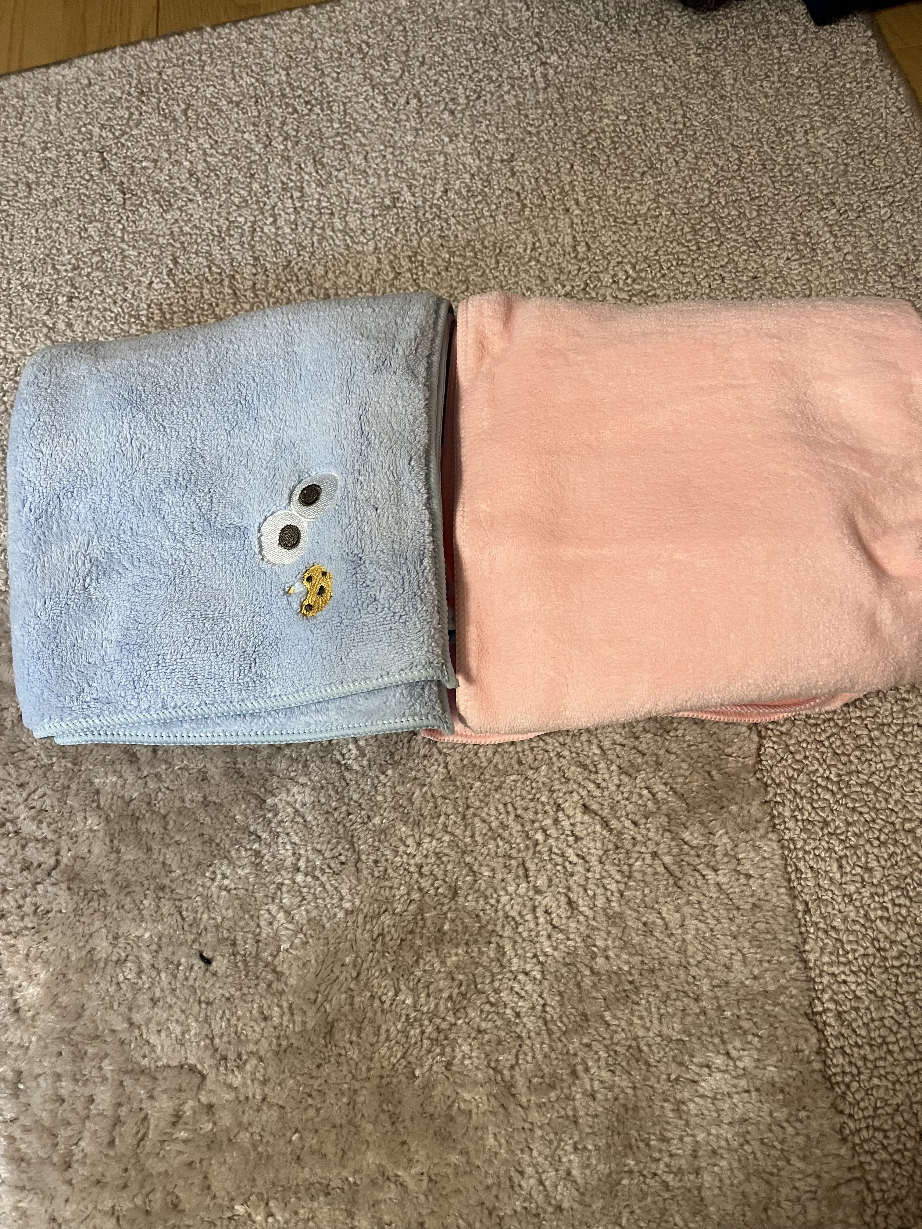 ヘアドライマイクロファイバータオル/ハホニコハッピーライフ/ヘアケアグッズを使ったクチコミ（2枚目）