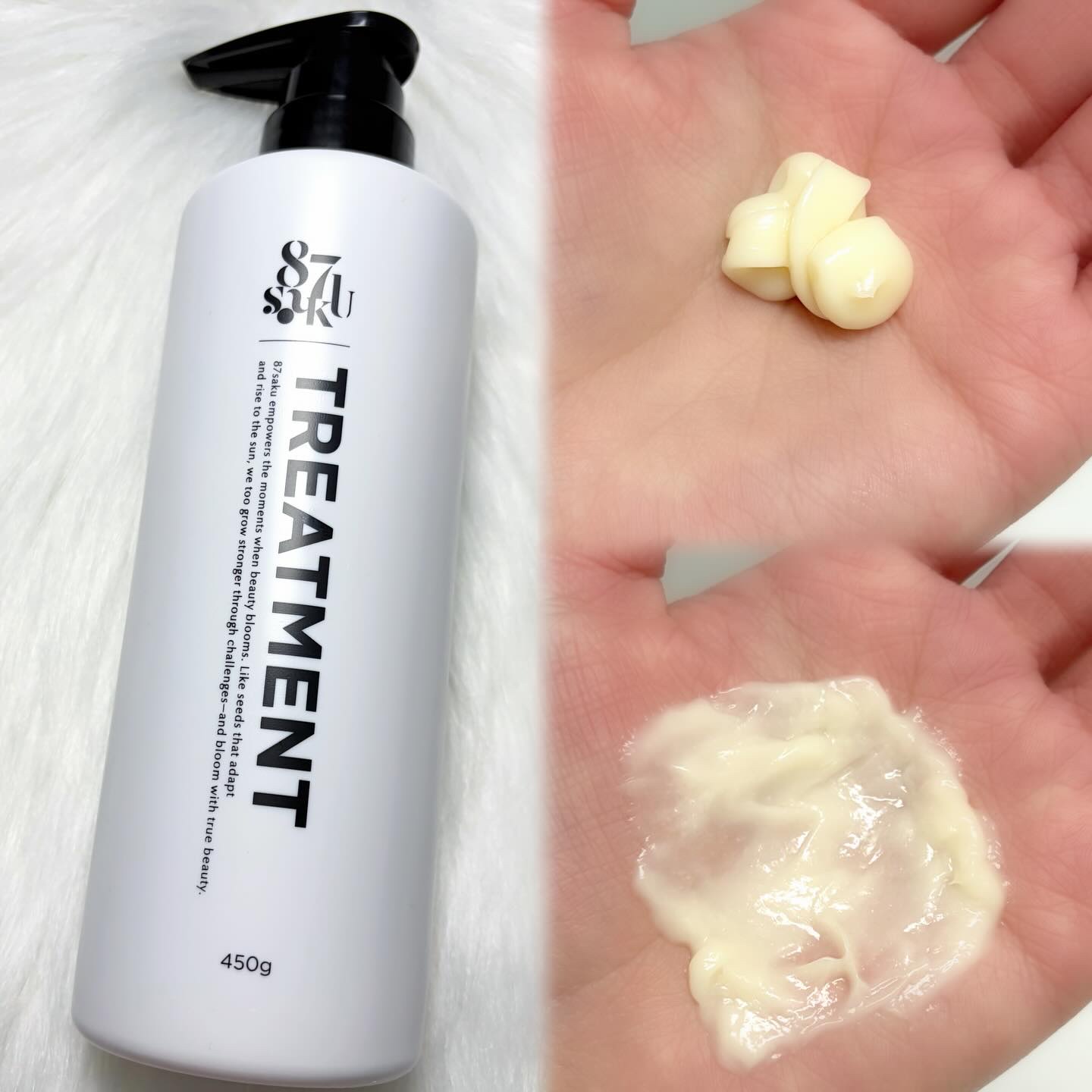 87saku ハナサク シルキーリペア シャンプー/トリートメント/87saku/市販シャンプーを使ったクチコミ（3枚目）