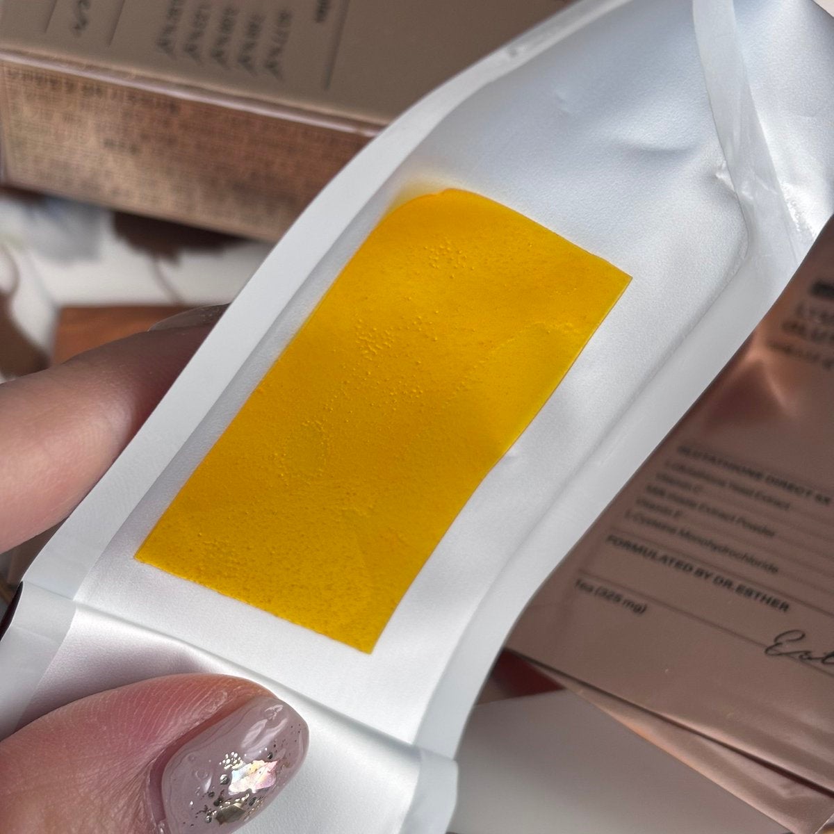 ヨエスターグルタチオンダイレクト５X/ESTHER FORMULA/美容サプリメントを使ったクチコミ（3枚目）