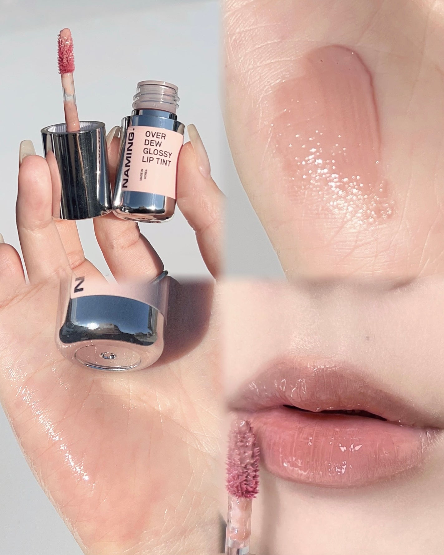 オーバーデューグロッシーリップティント/NAMING./リップティントを使ったクチコミ(5枚目)