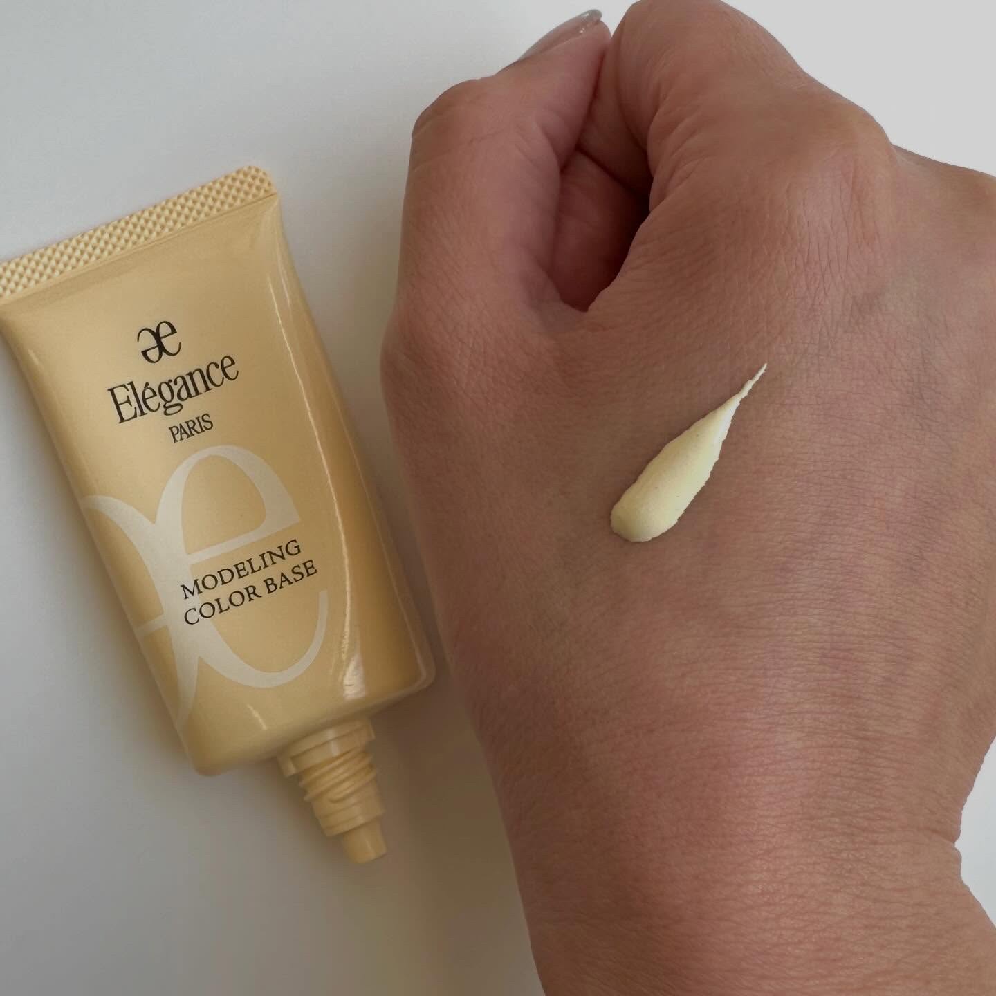 エレガンス モデリング カラーベース YE401/Elégance/化粧下地を使ったクチコミ（3枚目）