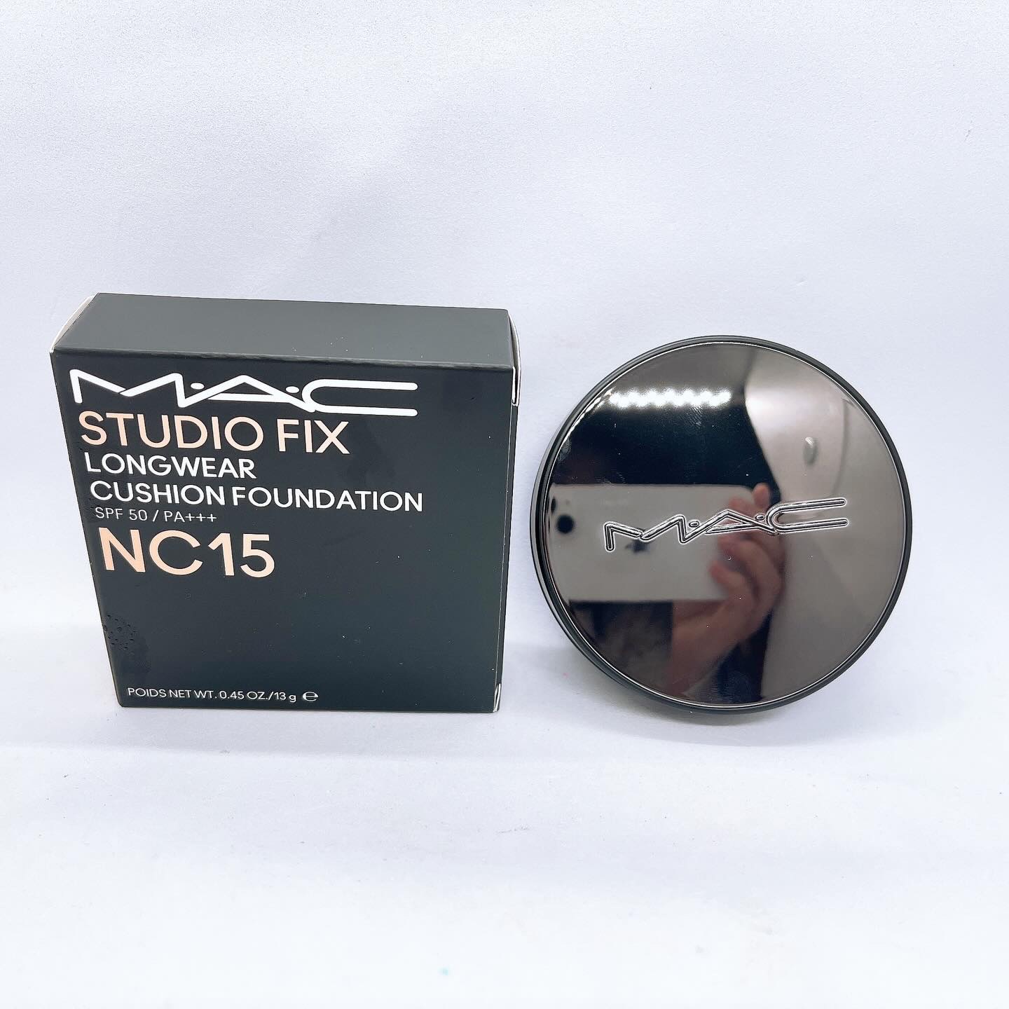 スタジオ フィックス ロングウエア クッション ファンデーション SPF 50 NC15/M・A・C/クッションファンデーションを使ったクチコミ（1枚目）