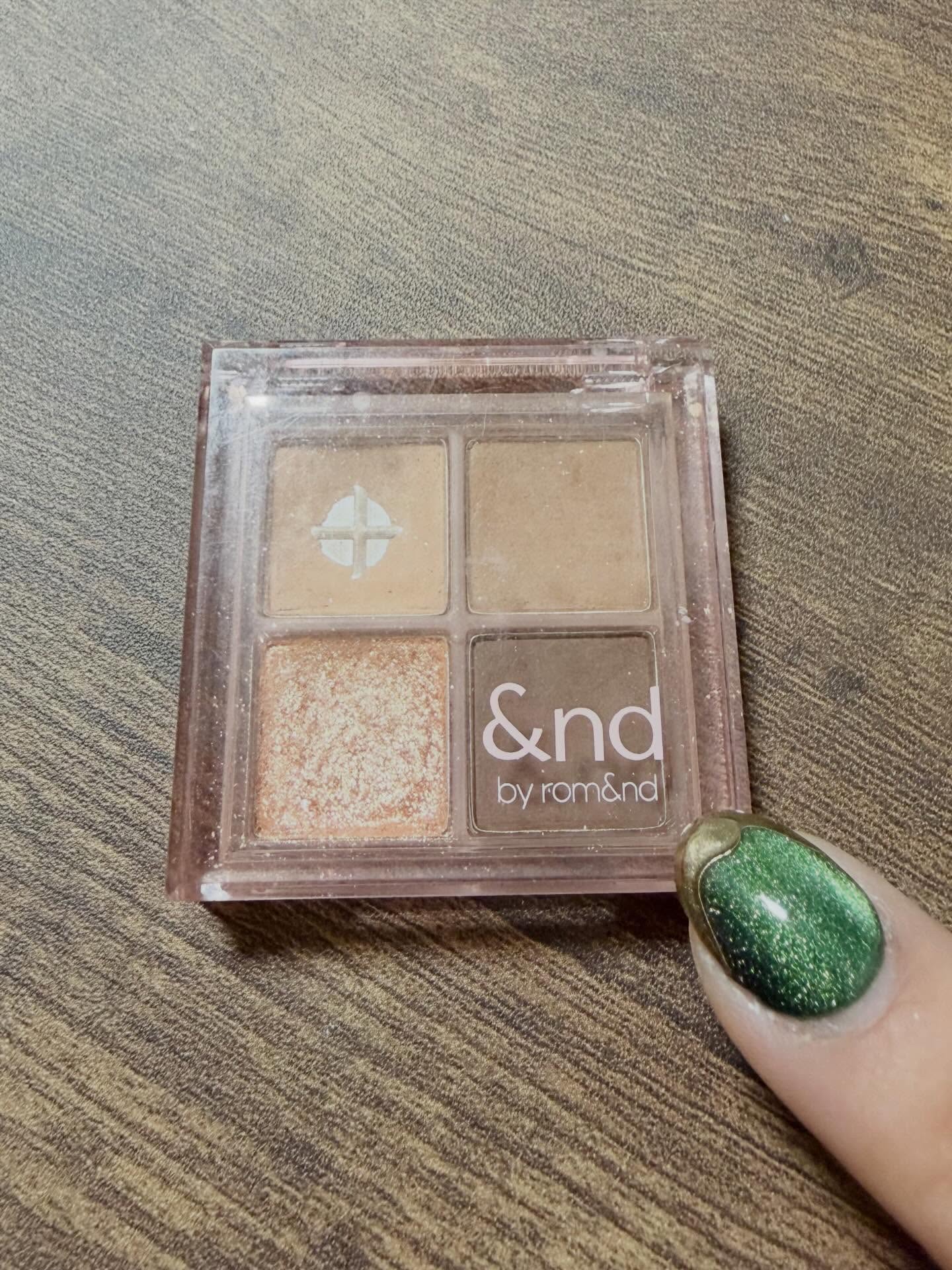 アンドバイロムアンド　メロウアイパレット/&nd by rom&nd/アイシャドウパレットを使ったクチコミ（2枚目）