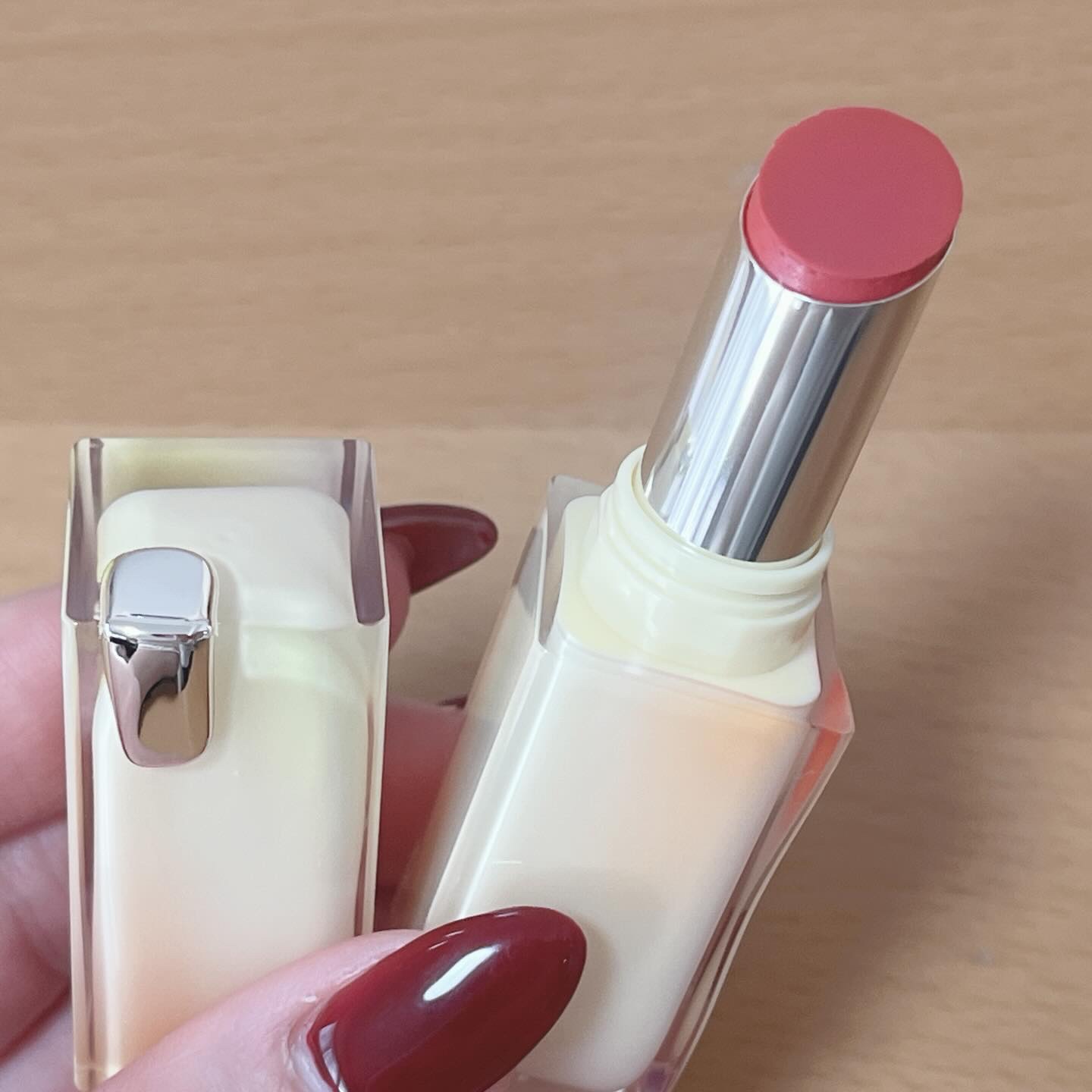 夏禅シリーズ 水光シアーリップスティック/Joocyee/口紅を使ったクチコミ（2枚目）