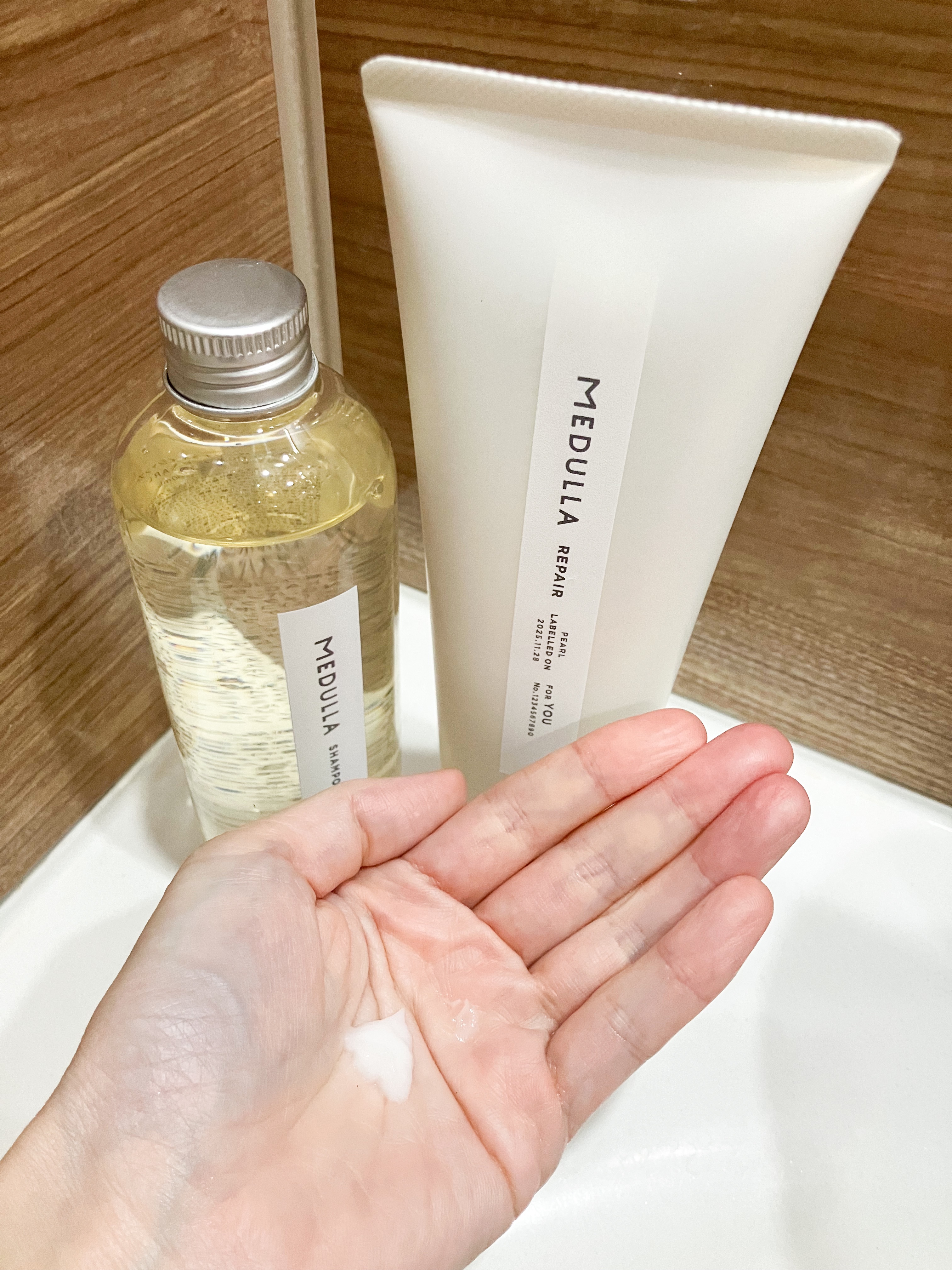 SHAMPOO & REPAIR/MEDULLA/市販シャンプーを使ったクチコミ（3枚目）