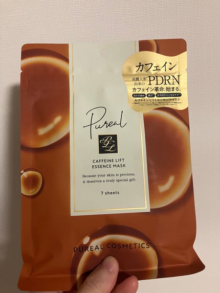 カフェインリフトエッセンスマスク/ピュレア/シートマスク・パックを使ったクチコミ(1枚目)