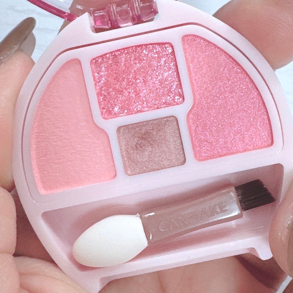 プランぷくコーデアイズ/キャンメイク/パウダーアイシャドウを使ったクチコミ(2枚目)