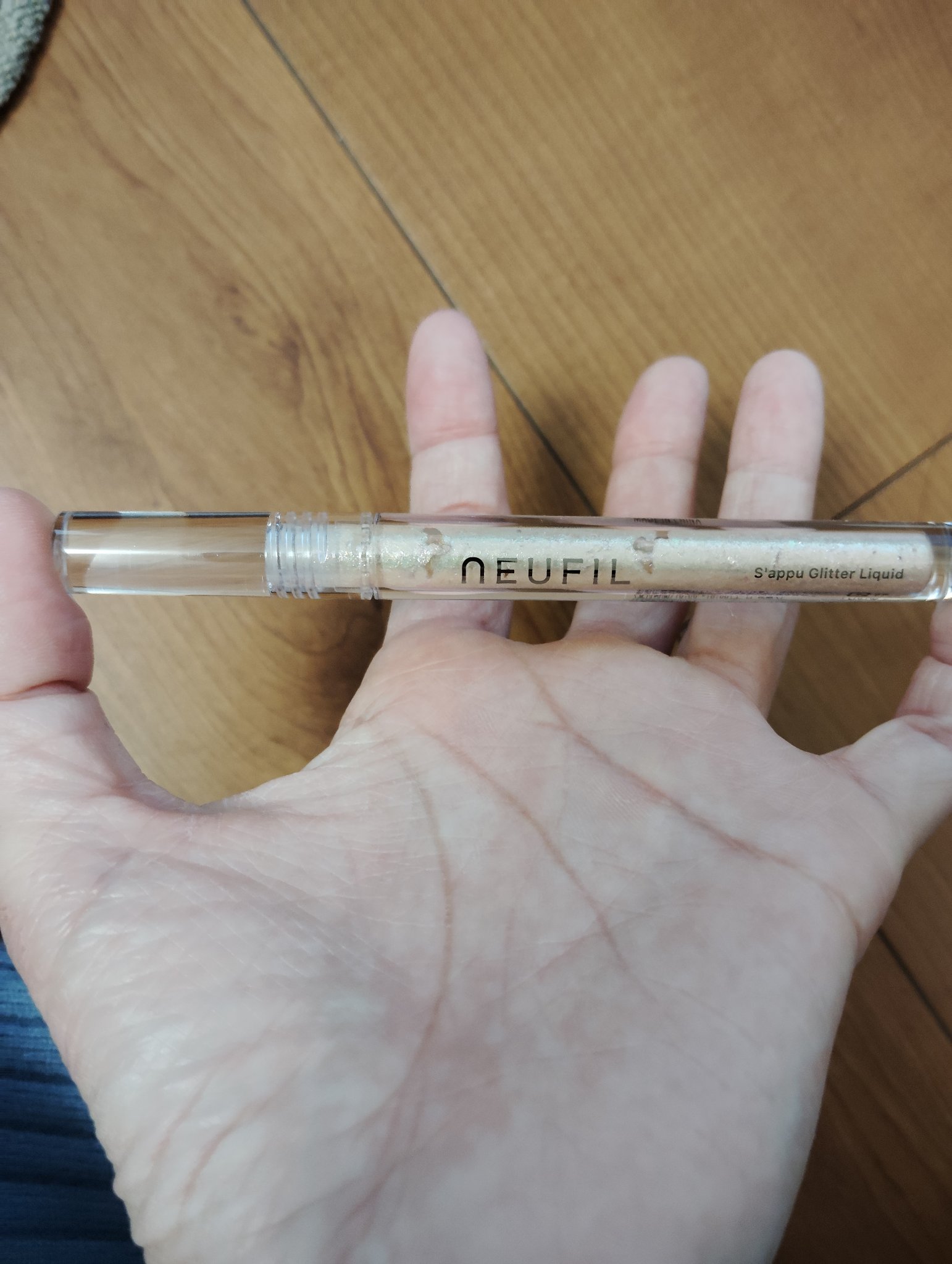 s'appu glitter liquid/NEUFIL/リキッドアイシャドウを使ったクチコミ（1枚目）