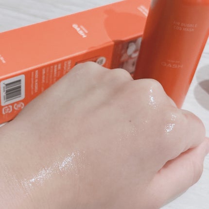 エアバブルCDSマスクP MELAゼロ/GASH/洗い流すパック・マスクを使ったクチコミ(4枚目)