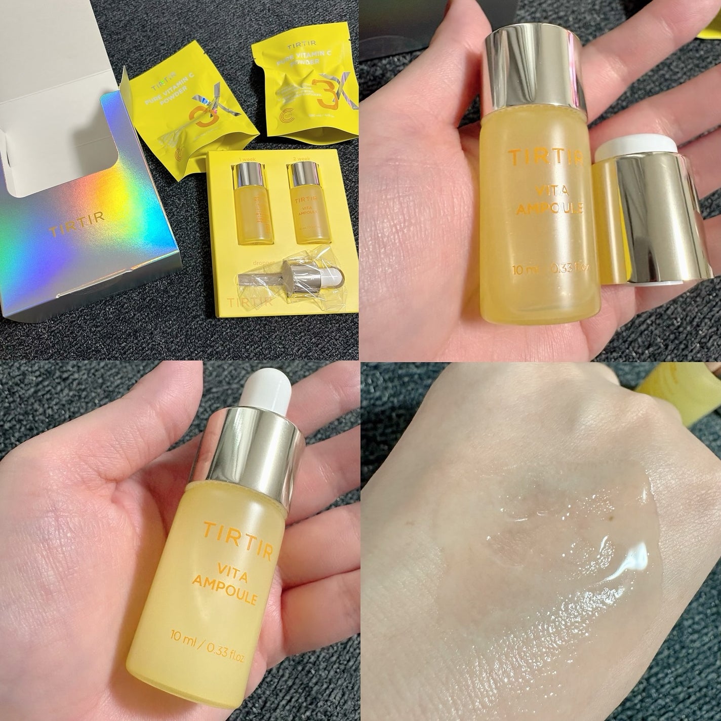 ビタ‐グルタチオン スリーエックス アンプル/TRTR/美容液を使ったクチコミ(2枚目)