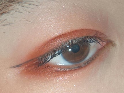 アディクション ザ アイシャドウ プリズム 108PR Sunset Ember/ADDICTION/単色アイシャドウを使ったクチコミ(2枚目)