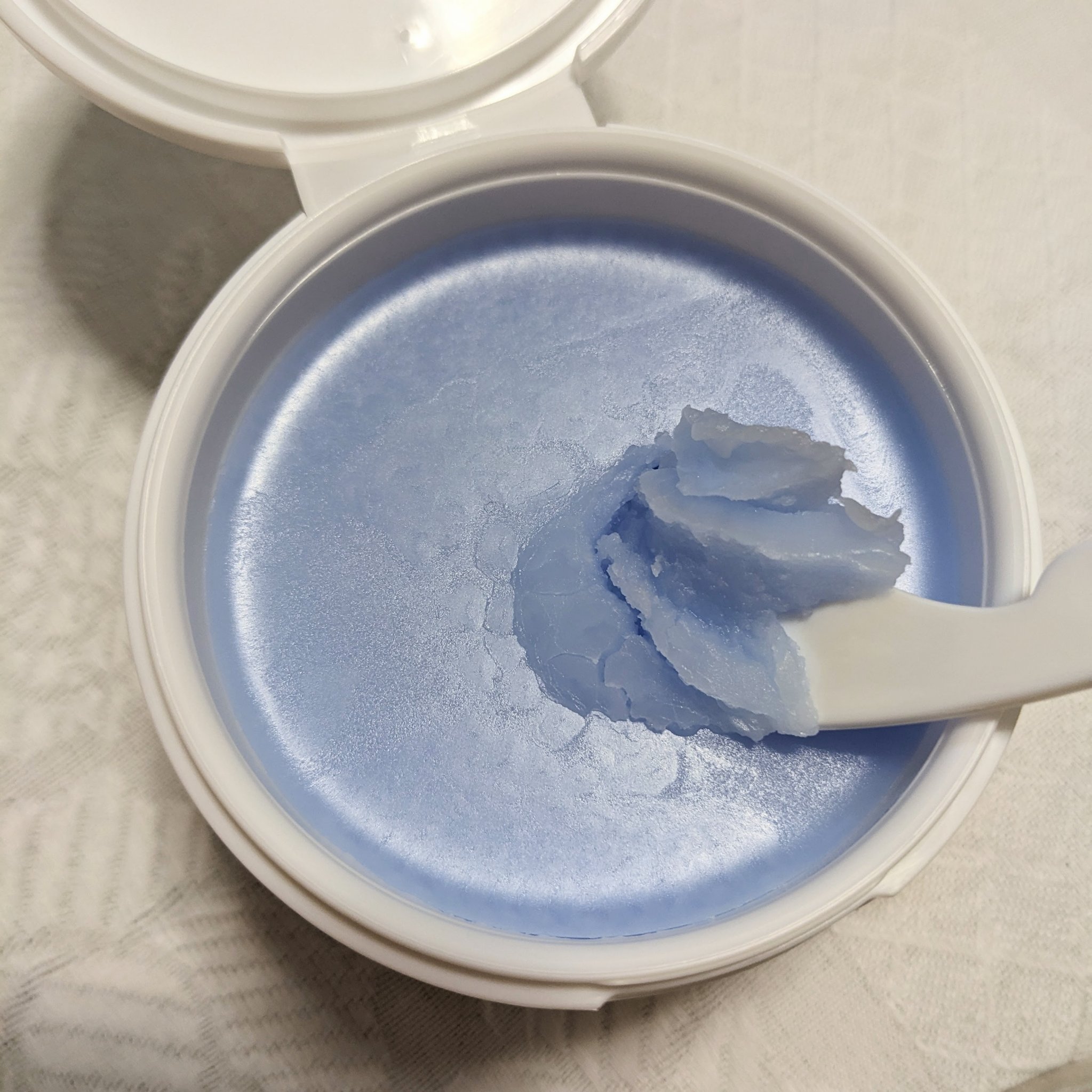 アズレン スージングスリーピングジェルマスク/SUR.MEDIC/フェイスクリームを使ったクチコミ（3枚目）