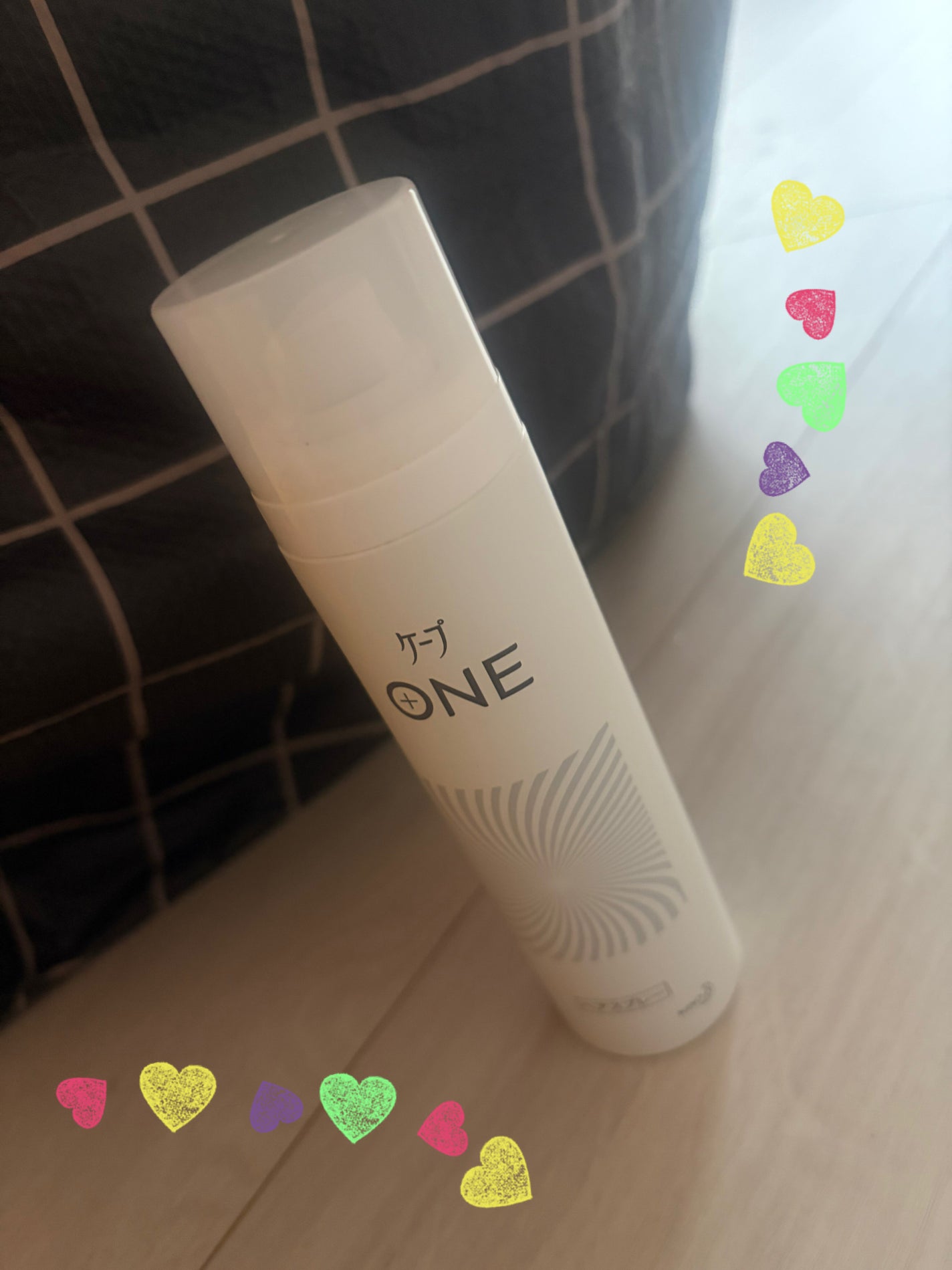 ケープ ONE やわらかキープ/しっかりキープ /ケープ/ヘアスプレーを使ったクチコミ(1枚目)