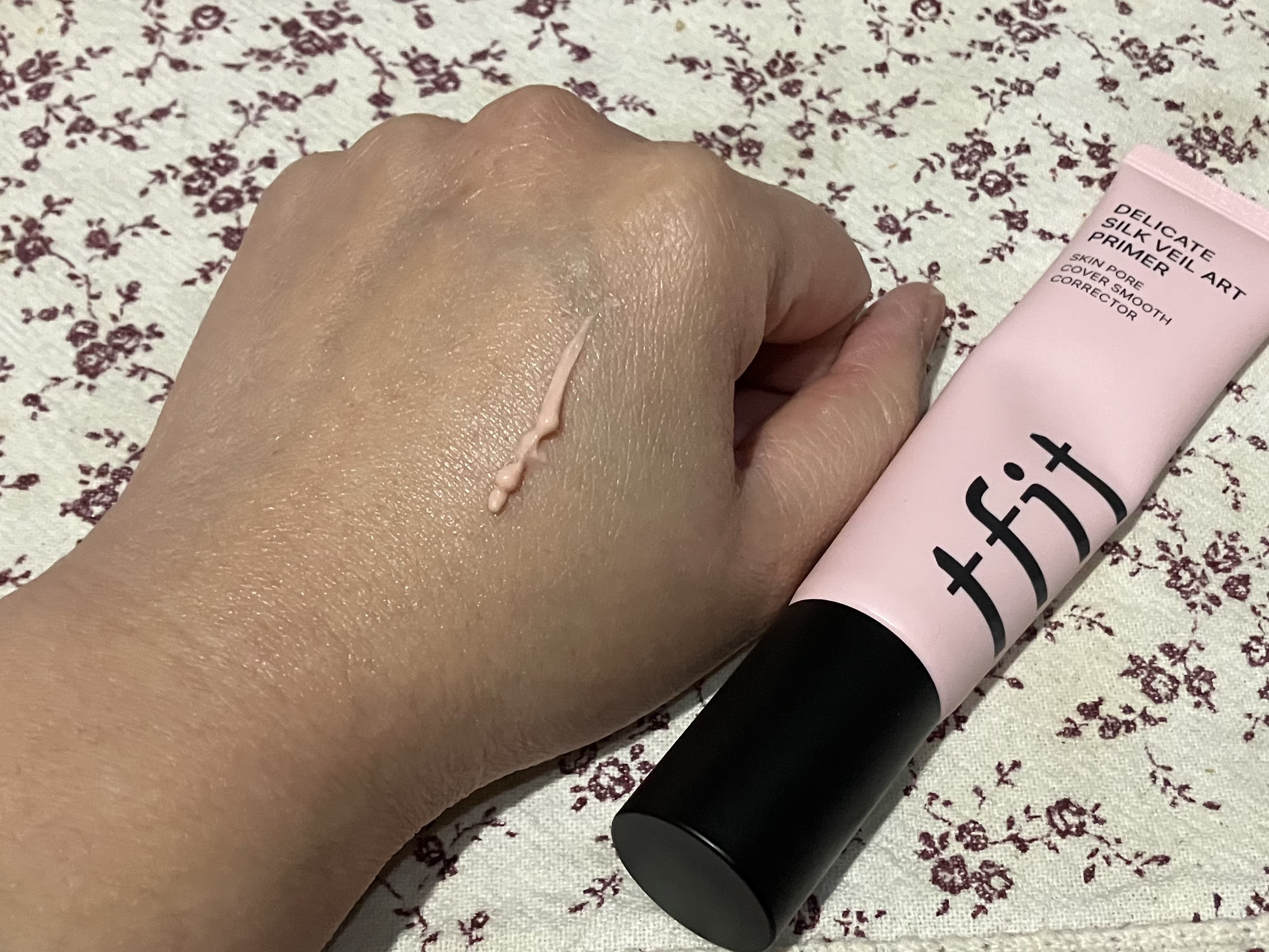 デリケートシルクベールアートプライマー/TFIT/化粧下地を使ったクチコミ（3枚目）