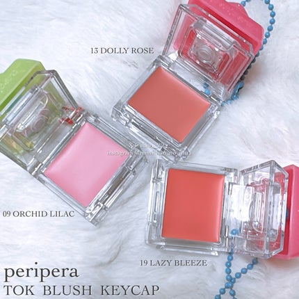 ペリペラ トック ブラッシュ キーキャップ/PERIPERA/パウダーチークを使ったクチコミ(2枚目)