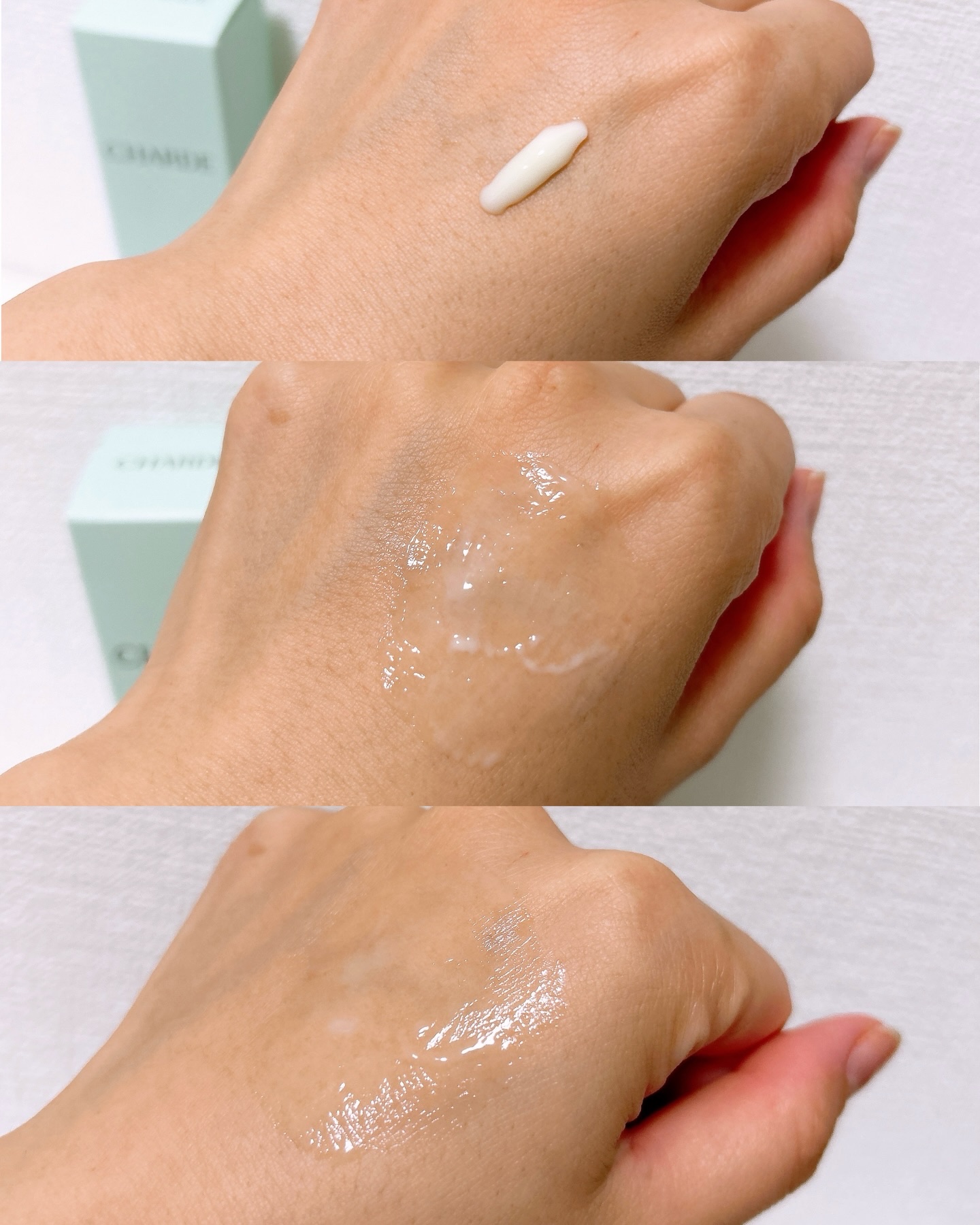 メラピールクリームマスク/CHARDE/ピーリングを使ったクチコミ（3枚目）