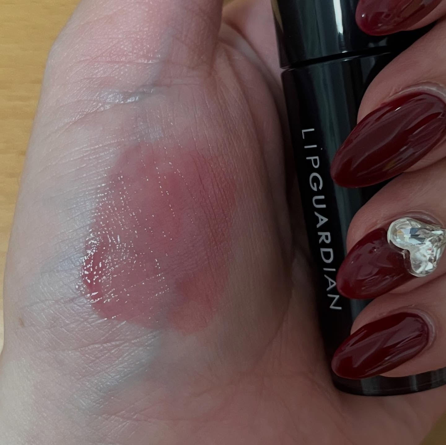 グロウラッピングティント 03 ムーンロゼ/LIPGUARDIAN/リップティントを使ったクチコミ（3枚目）