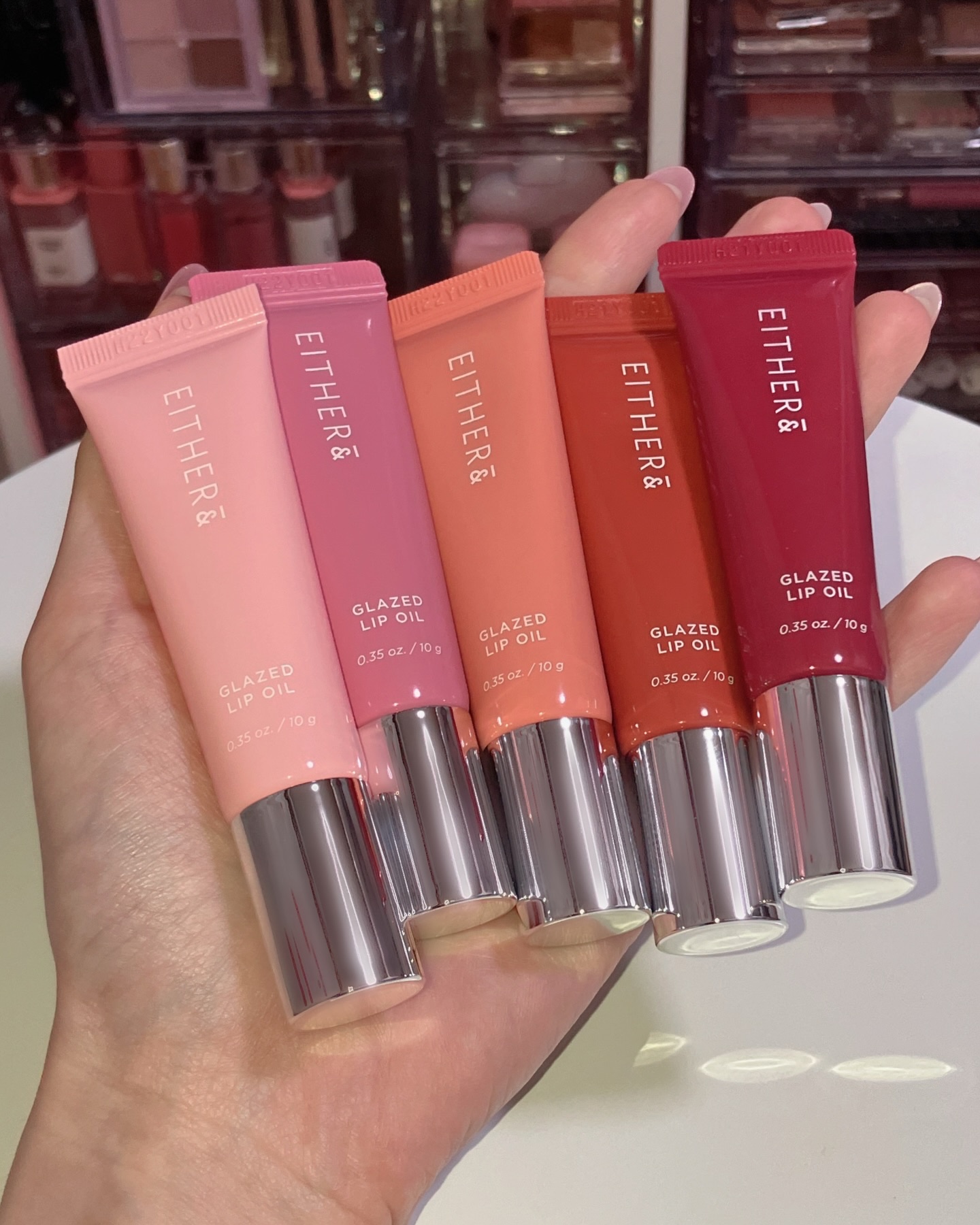 グレースドリップオイル/EITHER＆/リップオイルを使ったクチコミ（1枚目）