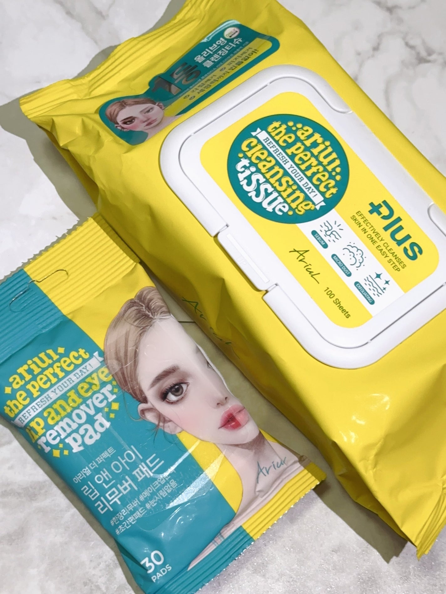 ザ パーフェクト リップ&アイ リムーバーパッド/Ariul/クレンジングシートを使ったクチコミ(4枚目)