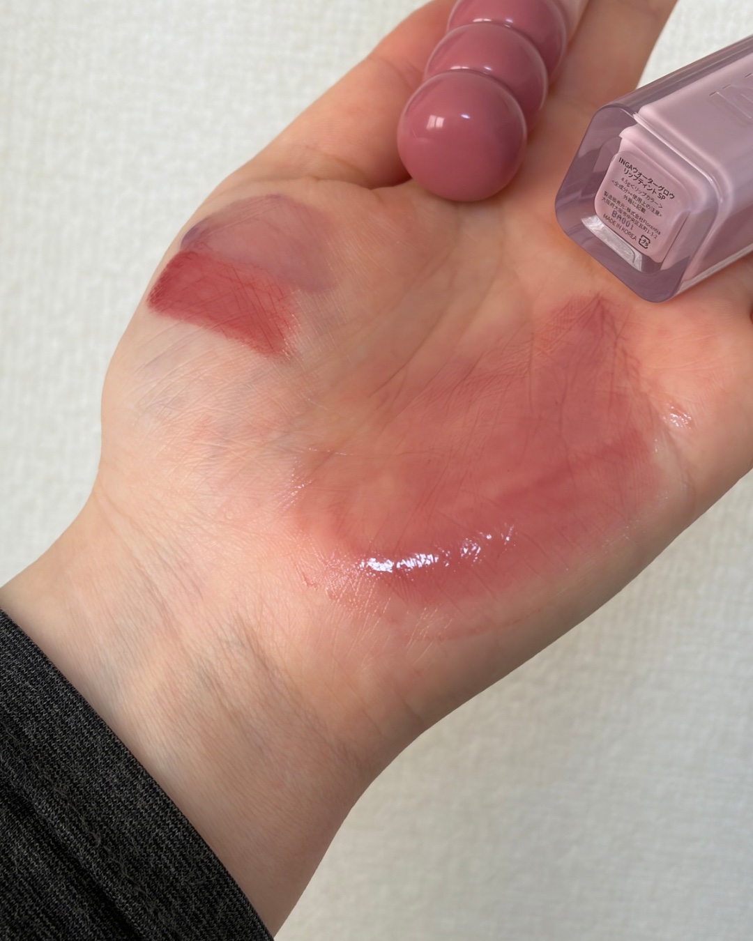 ウォーターグローリップティント/INGA/リップティントを使ったクチコミ（2枚目）