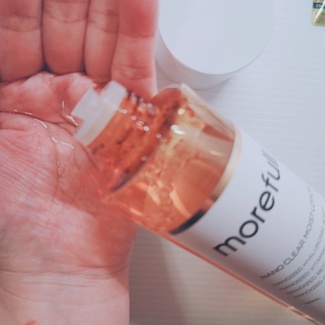 ナノクリアモイストローション/morefull /化粧水を使ったクチコミ（3枚目）