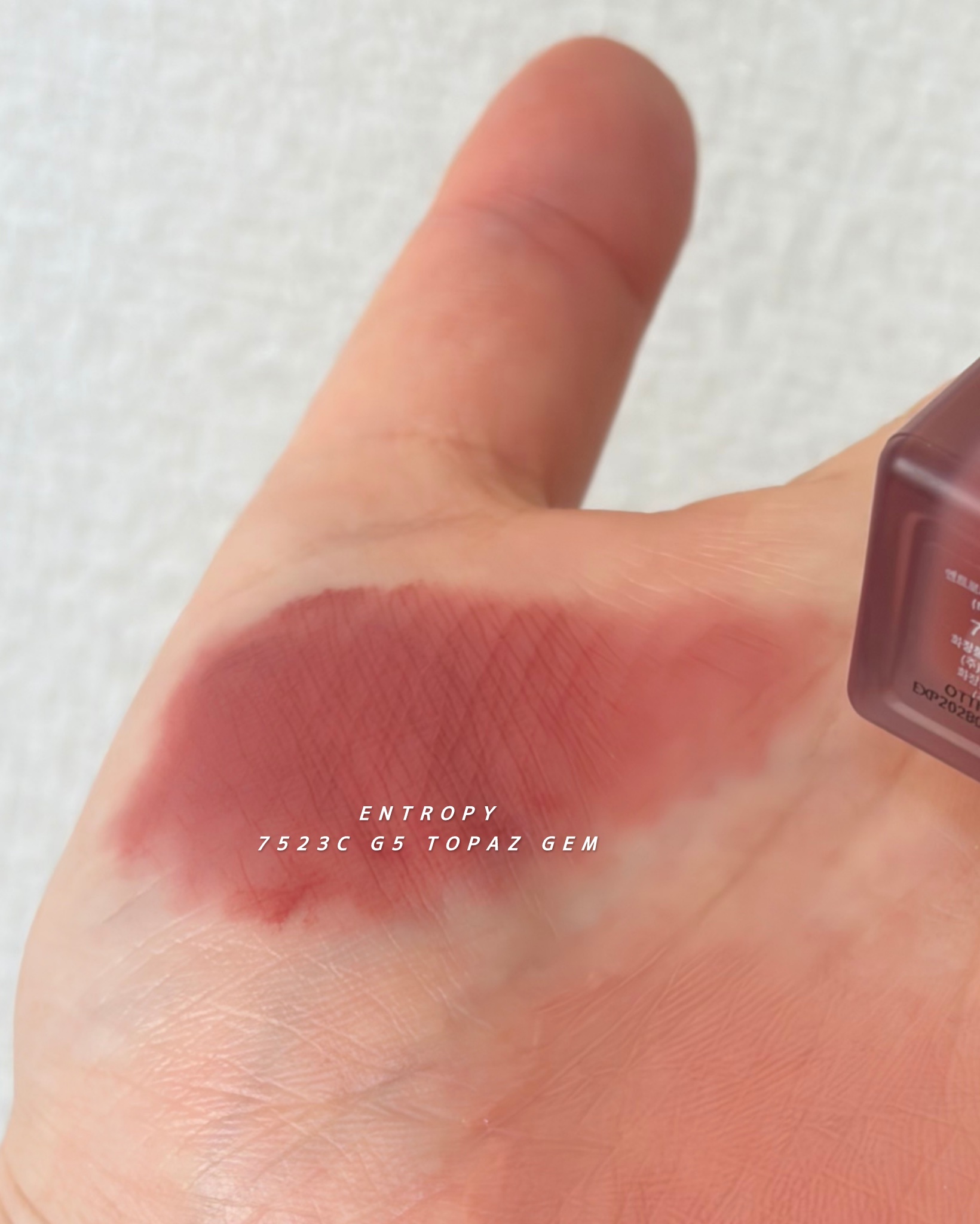 エントロピー チャームティント ベースブラリー/ENTROPY/リップティントを使ったクチコミ（2枚目）