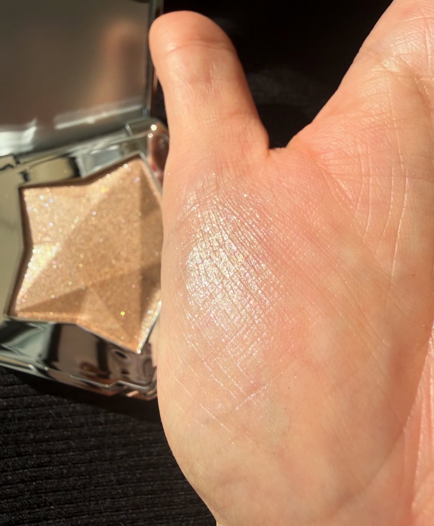 スターダストダイヤモンドハイライトパウダー/PERFECT DIARY/パウダーハイライトを使ったクチコミ(5枚目)