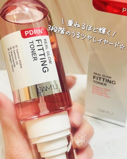 PDRNリアルグロウフィッティングトナー/SAM'U/ミスト状化粧水を使ったクチコミ(1枚目)