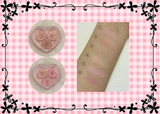 ラブクローバーパレット/2aN/アイシャドウパレットを使ったクチコミ（2枚目）