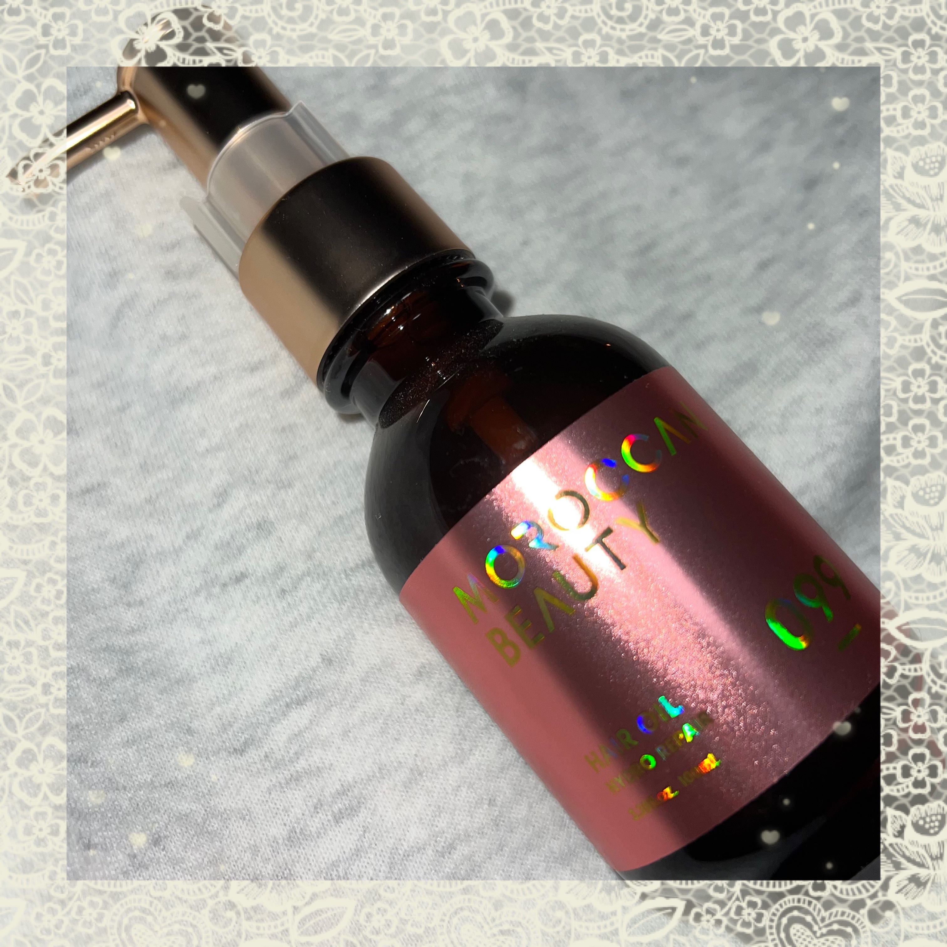 モロッカンビューティ ハイドロリペア ヘアオイル/モロッカンビューティ/ヘアオイルを使ったクチコミ（1枚目）