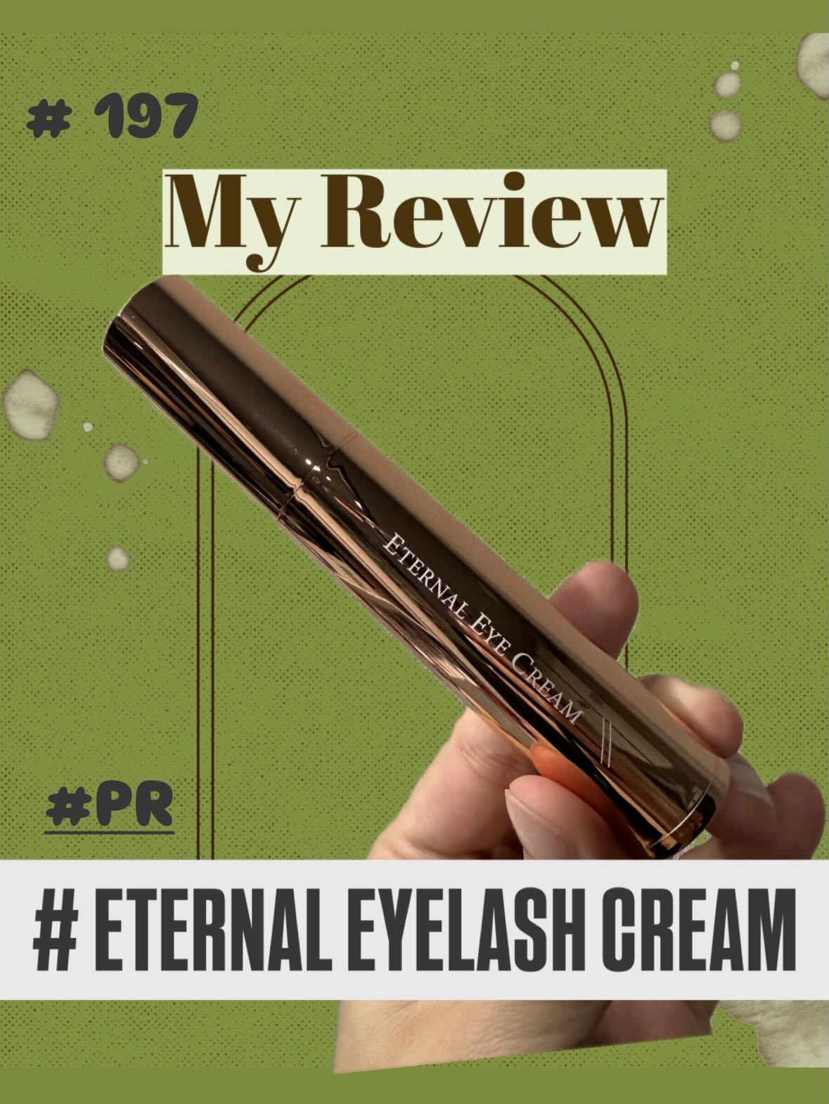 ETERNAL EYECREAM/ETERNAL EYELUSH/アイケア・アイクリームを使ったクチコミ（1枚目）
