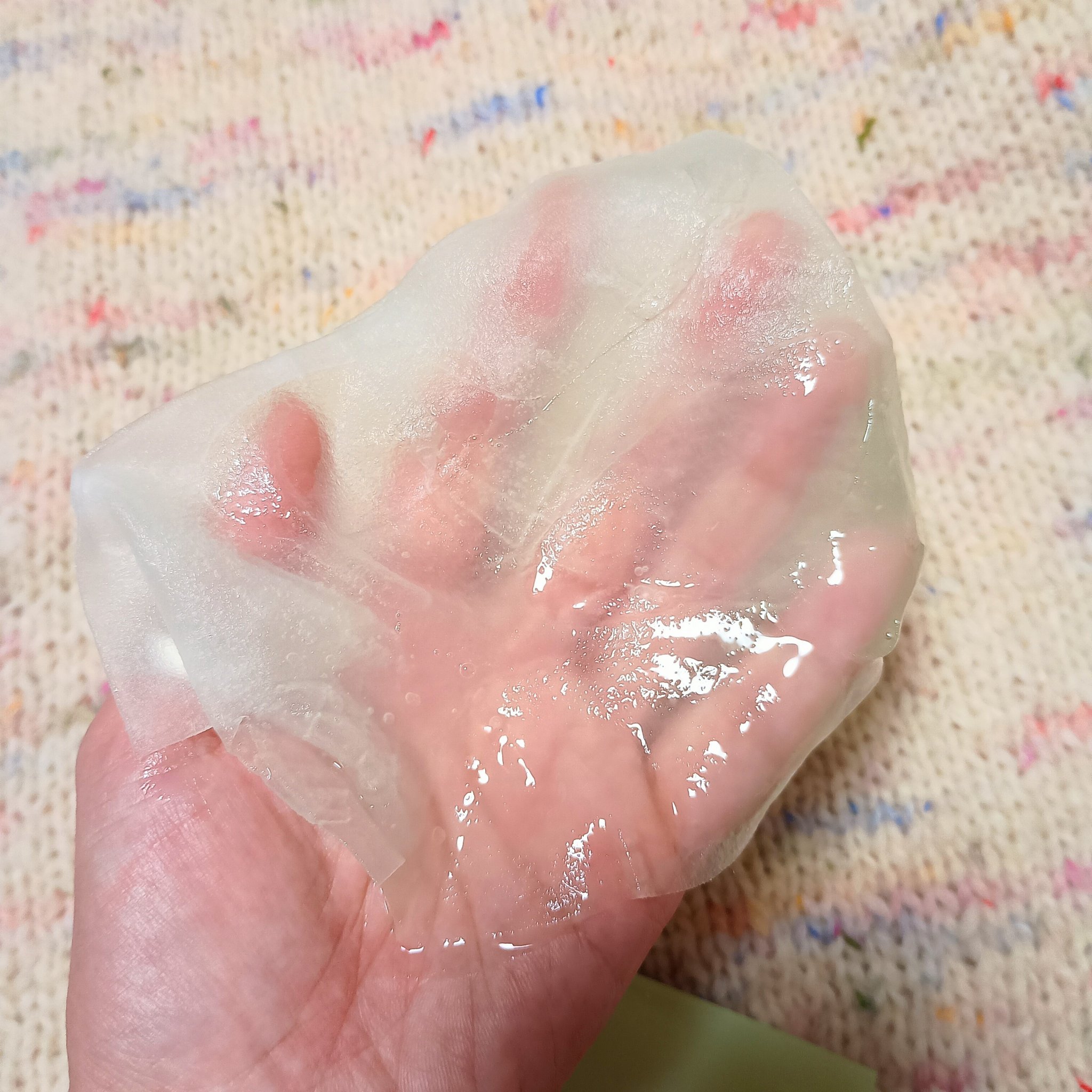 スージンググリーン アクアセラムマスク/ByUR/シートマスク・パックを使ったクチコミ（2枚目）