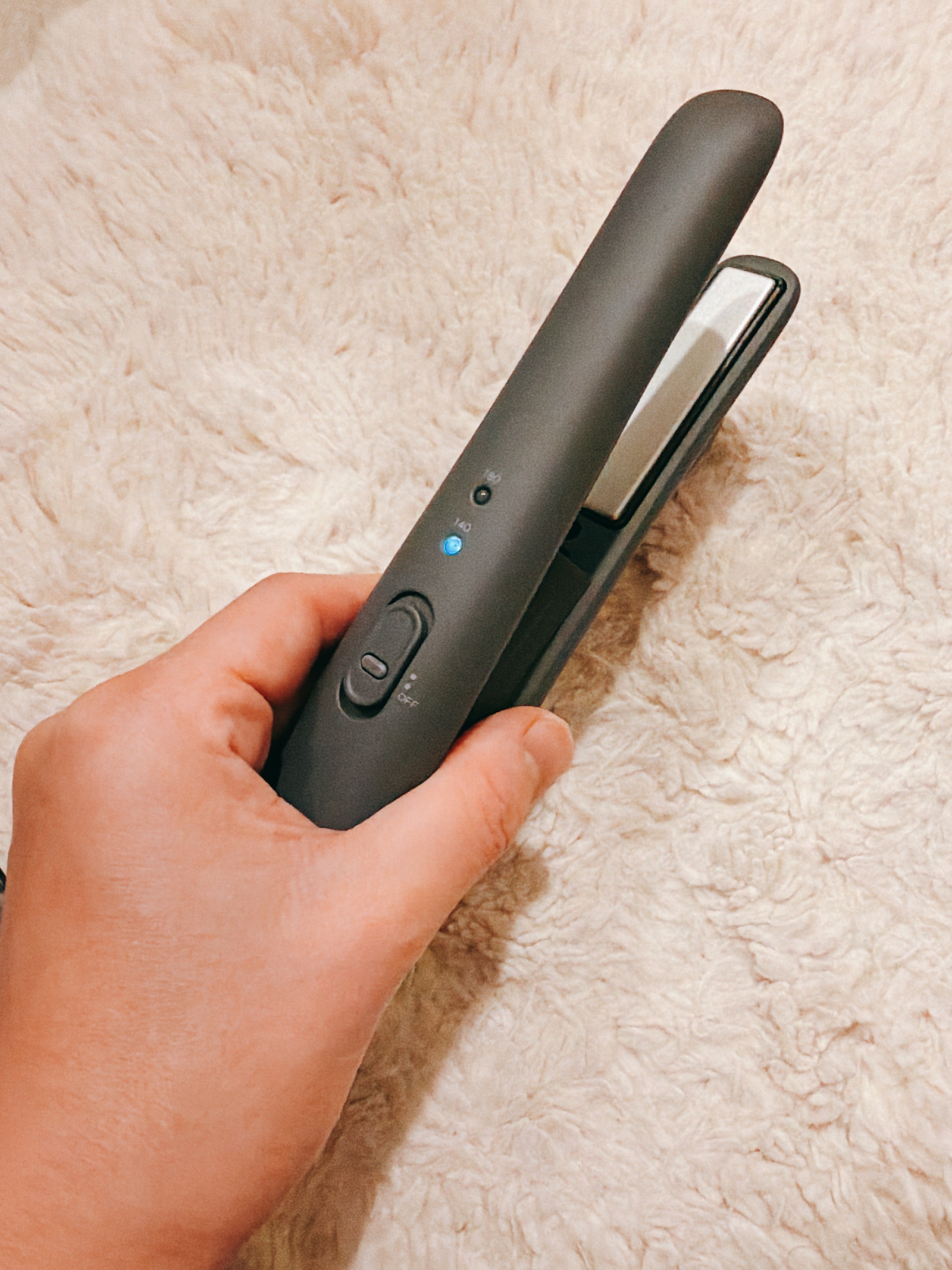 サロニア　コードレス ストレートヘアアイロン/SALONIA/ストレートアイロンを使ったクチコミ（3枚目）