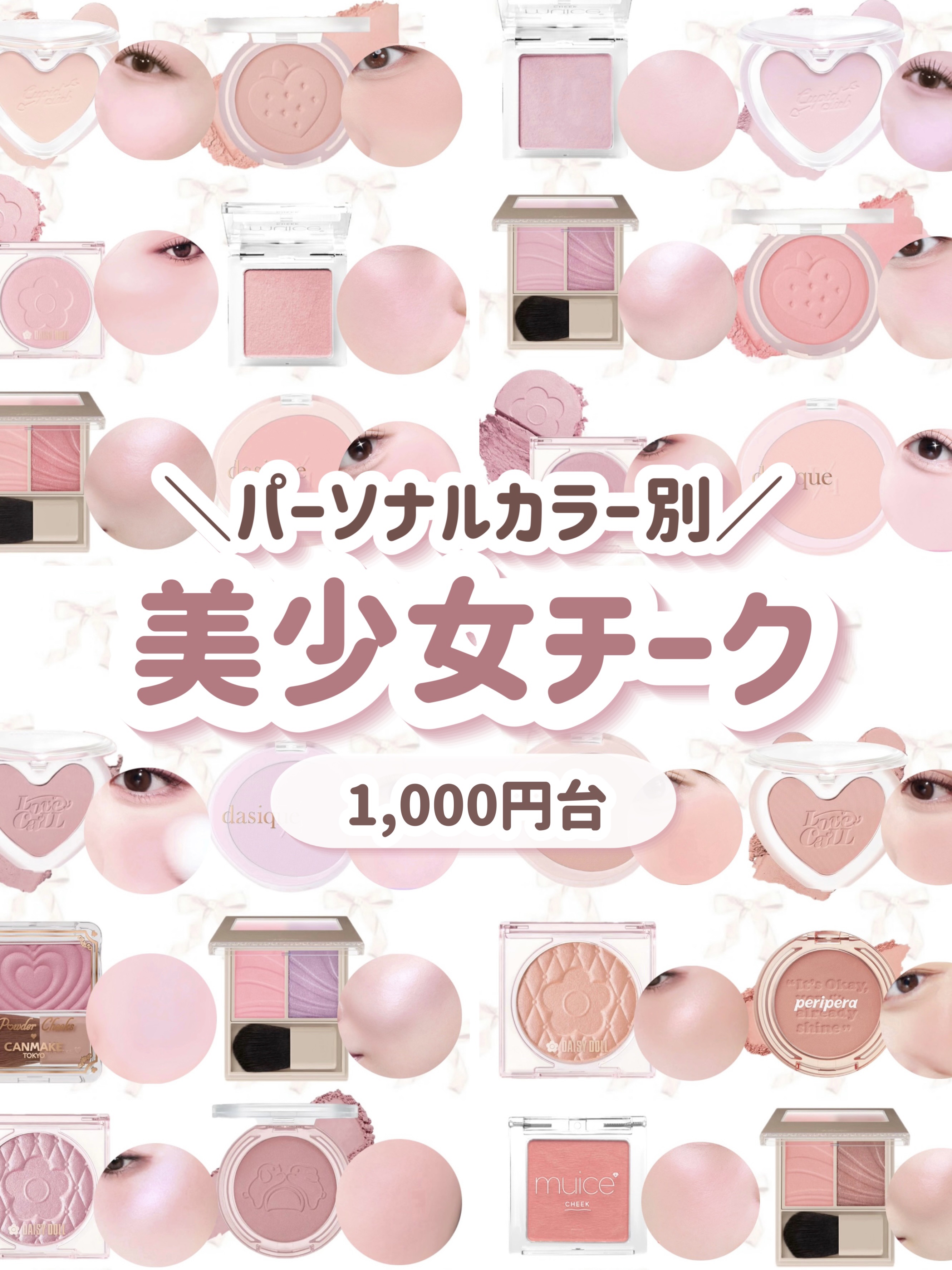 ピュア ブラッシュド サンシャイン チーク/PERIPERA/パウダーチークを使ったクチコミ（1枚目）