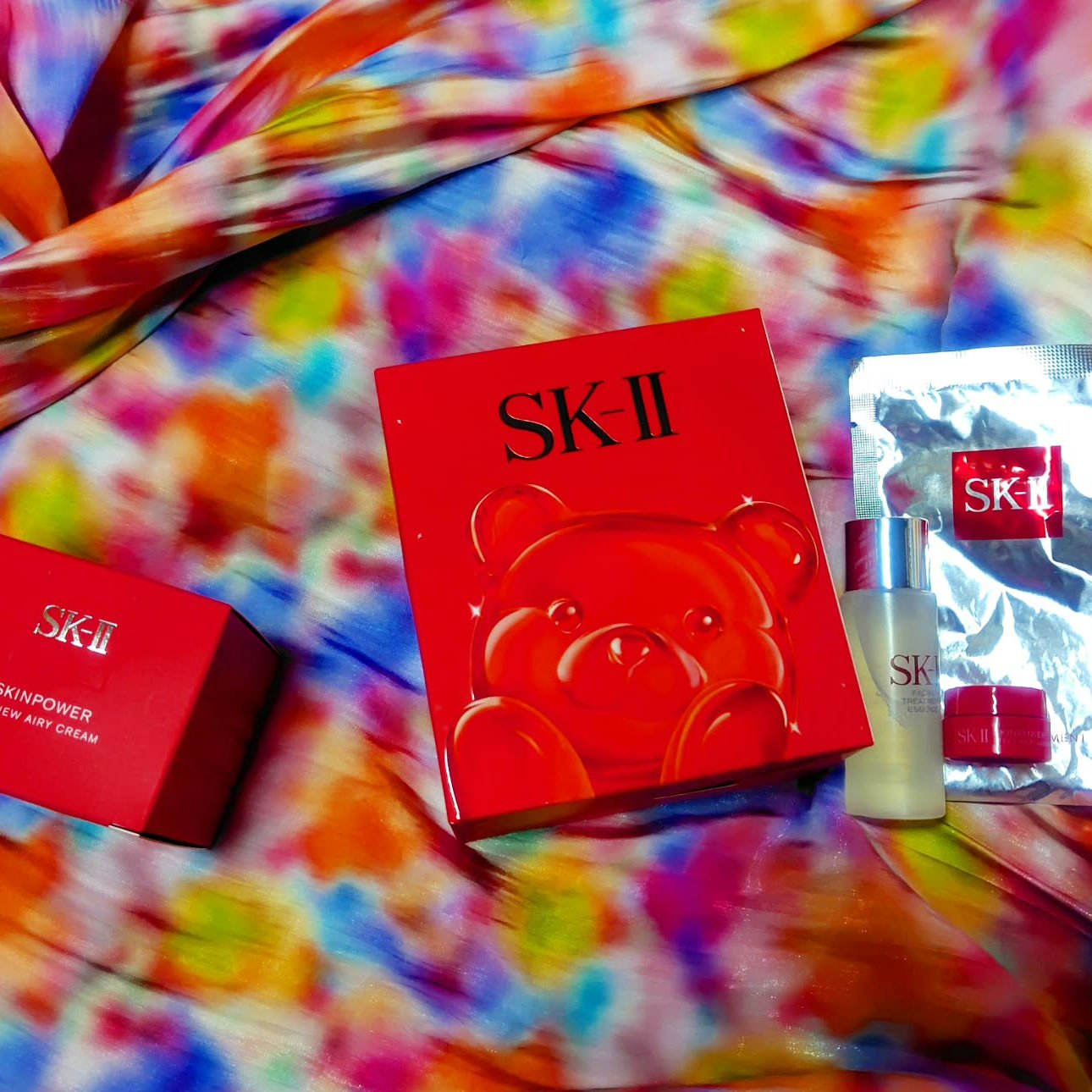 スキンパワー リニュー/エアリー クリーム コフレ 2025 ホリデーコレクション/SK-II/スキンケアキットを使ったクチコミ（2枚目）