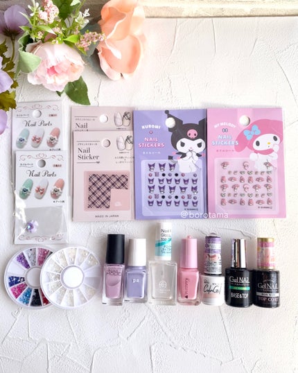 ネイルシール/セリア/ネイルシールを使ったクチコミ(5枚目)