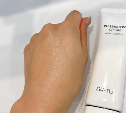 PHセンシティブクリームチューブ 60ml/SAM'U/フェイスクリームを使ったクチコミ(6枚目)