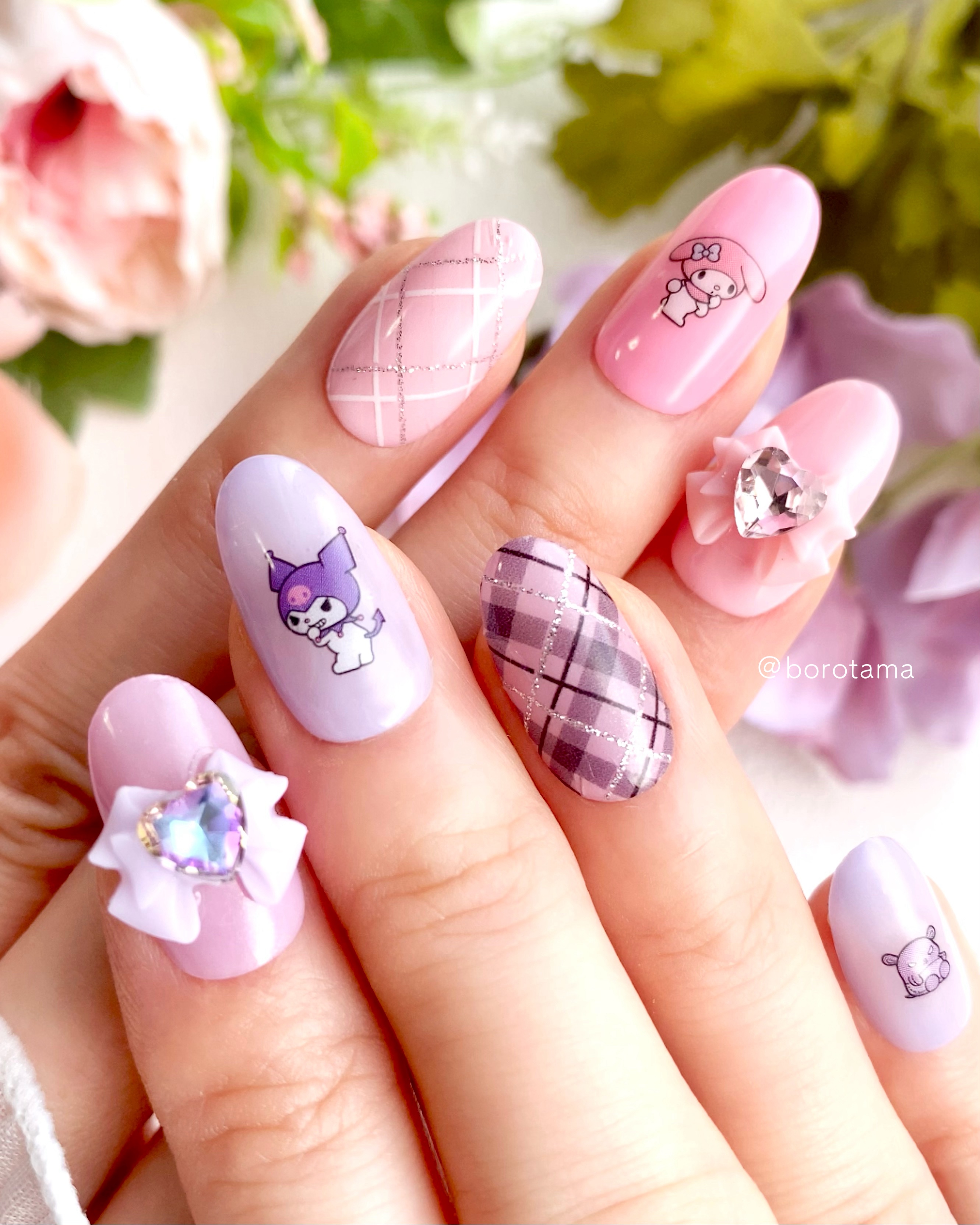 ネイルパーツ/セリア/ネイルチップ・パーツを使ったクチコミ（2枚目）