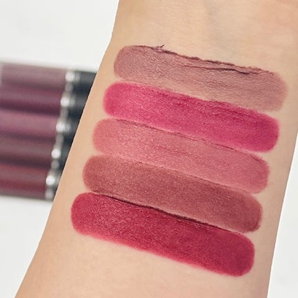 パウダー キス リキッド リップカラー/M・A・C/口紅を使ったクチコミ(5枚目)