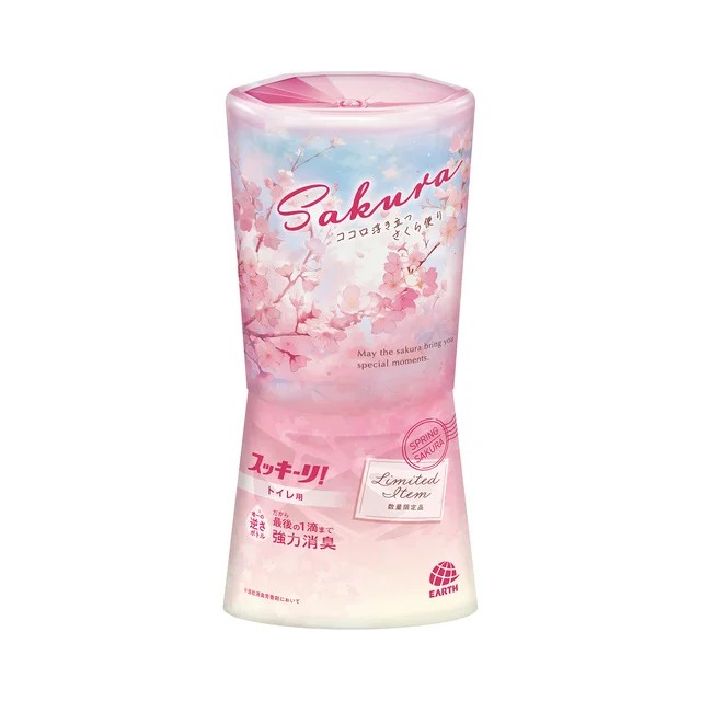 スッキーリ！ トイレ用ココロ浮き立つさくら便り / アース製薬
