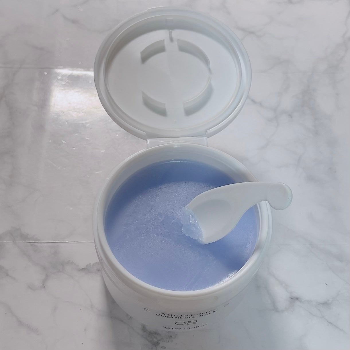 アズレンブルークレンジングバーム/原料工房/クレンジングバームを使ったクチコミ(2枚目)