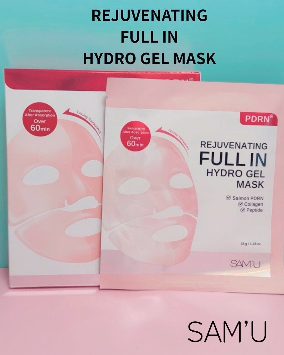 PDRNリジュべネティングフルインハイドロゲルマスク/SAM'U/シートマスク・パックを使ったクチコミ(1枚目)