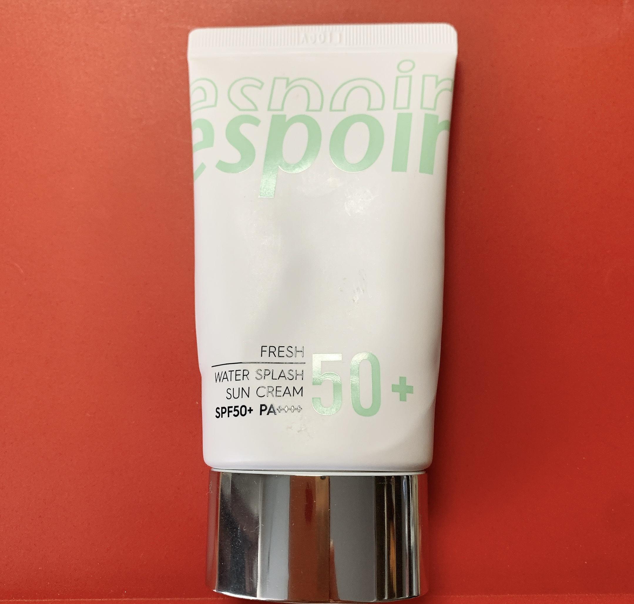 ウォータースプラッシュサンクリーム/espoir/日焼け止め・UVケアを使ったクチコミ（1枚目）