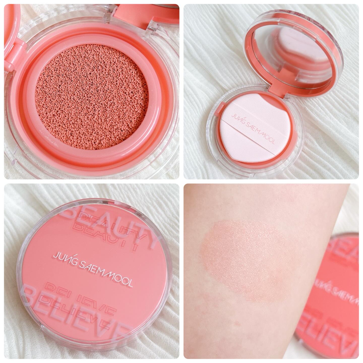 エッセンシャル スキン ヌーダー クッション/JUNG SAEM MOOL/クッションファンデーションを使ったクチコミ（3枚目）