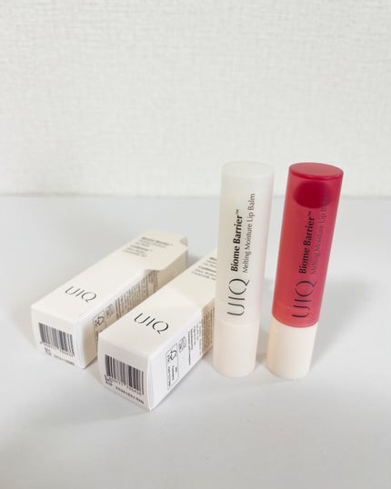 バイオームバリアメルティングモイスチャーリップバーム/UIQ/リップバームを使ったクチコミ(1枚目)