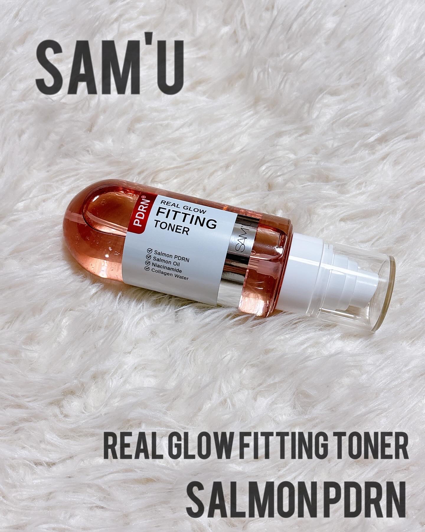 PDRNリアルグロウフィッティングトナー/SAM'U/ミスト状化粧水を使ったクチコミ（1枚目）