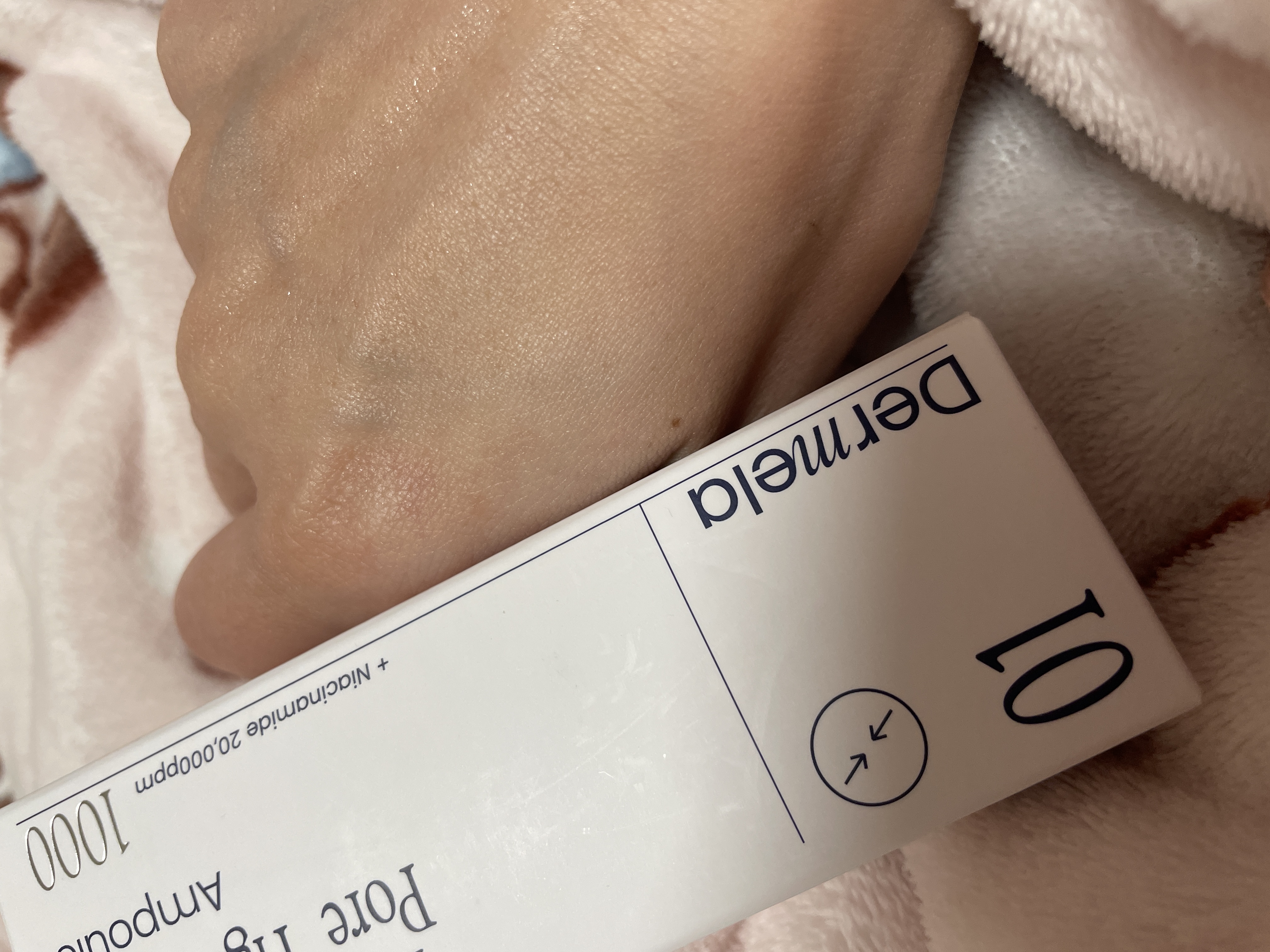 ダーメラ PDRNショット・毛穴アンプル/Dermela/美容液を使ったクチコミ（3枚目）